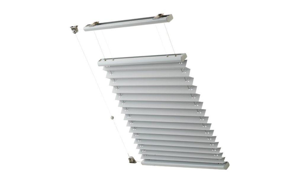Skylight Two Way Pleated Wand Verosol