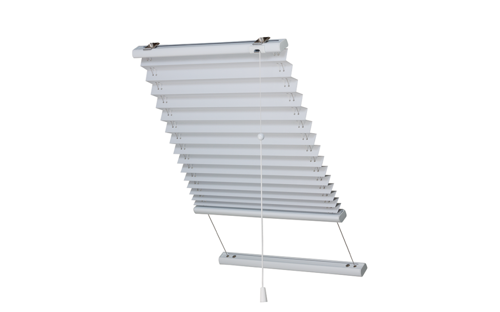 Skylight Gravity Drop Cord Operated Pleated Blind Verosol