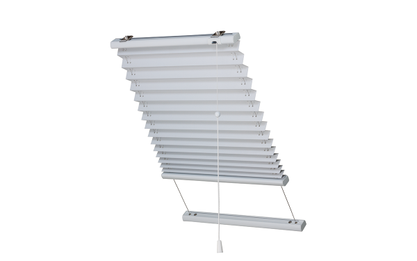 Skylight Gravity Drop Cord Operated Pleated Blind