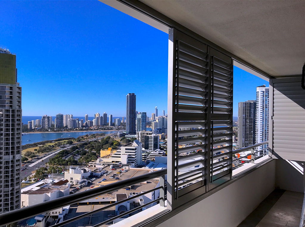 External Aluminium Shutters, Residence – Brisbane